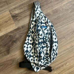 Kavu Outlander Ikat Dye Sling Backpack Gorpcore One Shoulder Travel Outdoor